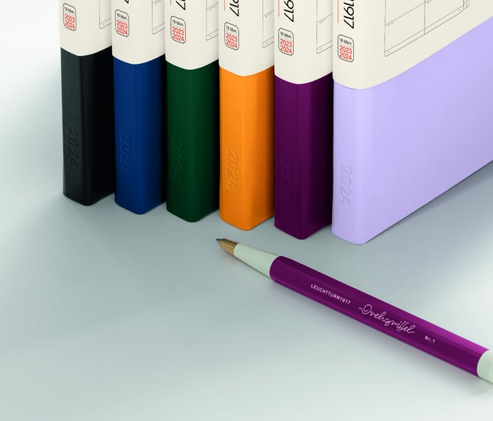 Leuchtturm1917 Recombine A5 Medium Hardcover Notebook - Apricot / Dotted