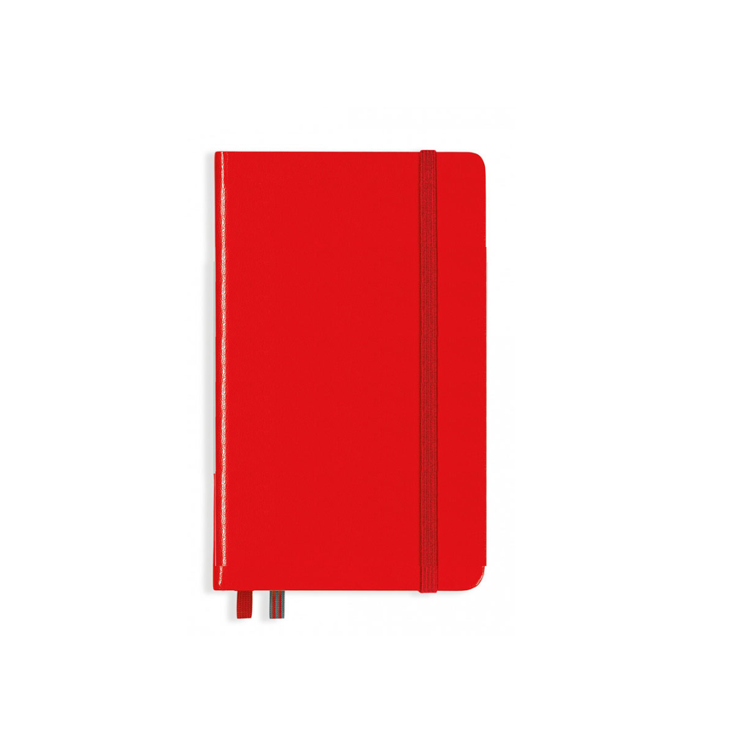 Leuchtturm1917 A6 Pocket Hardcover Notebook - Red / Ruled