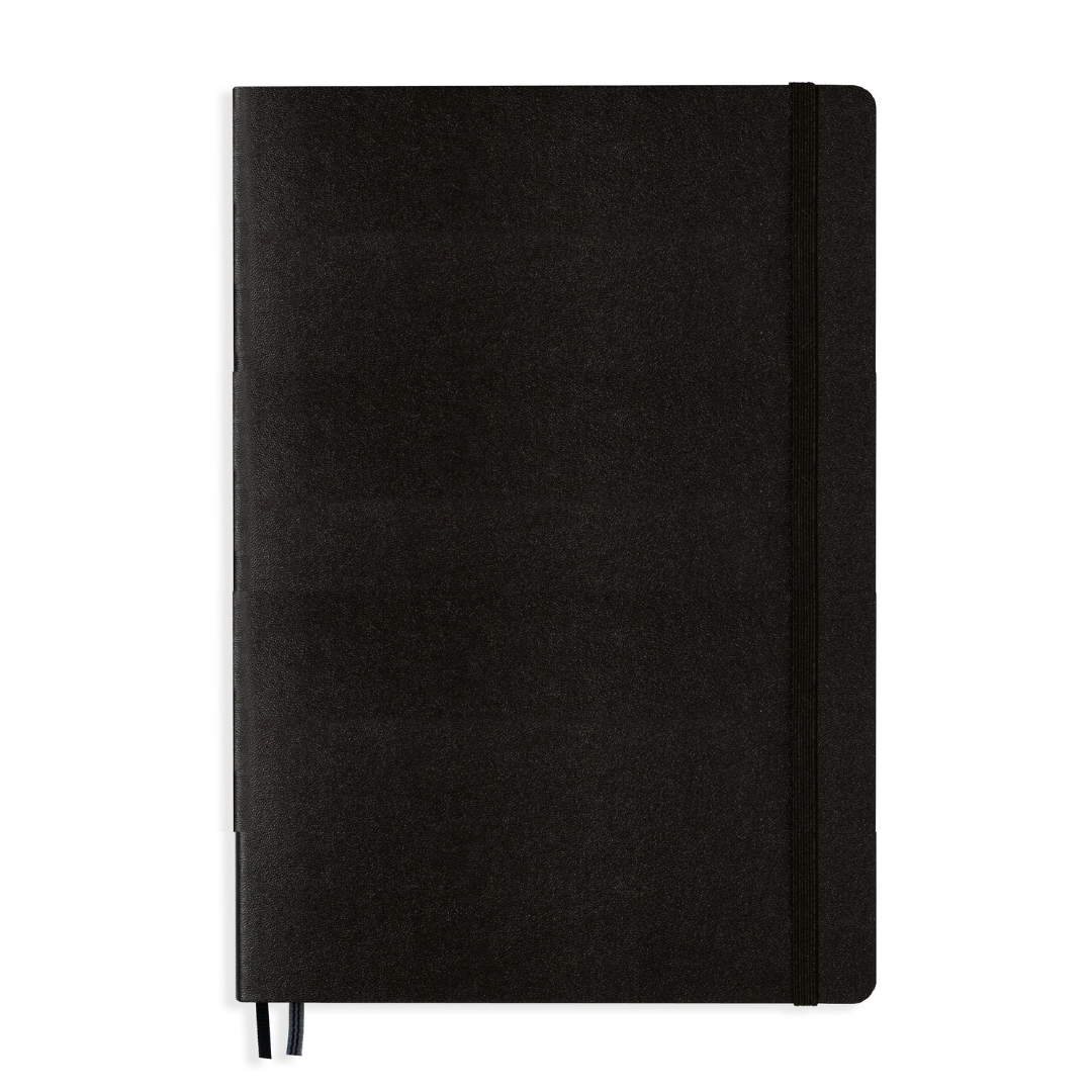 Leuchtturm1917 A5 Medium Softcover Notebook - Black / Dotted