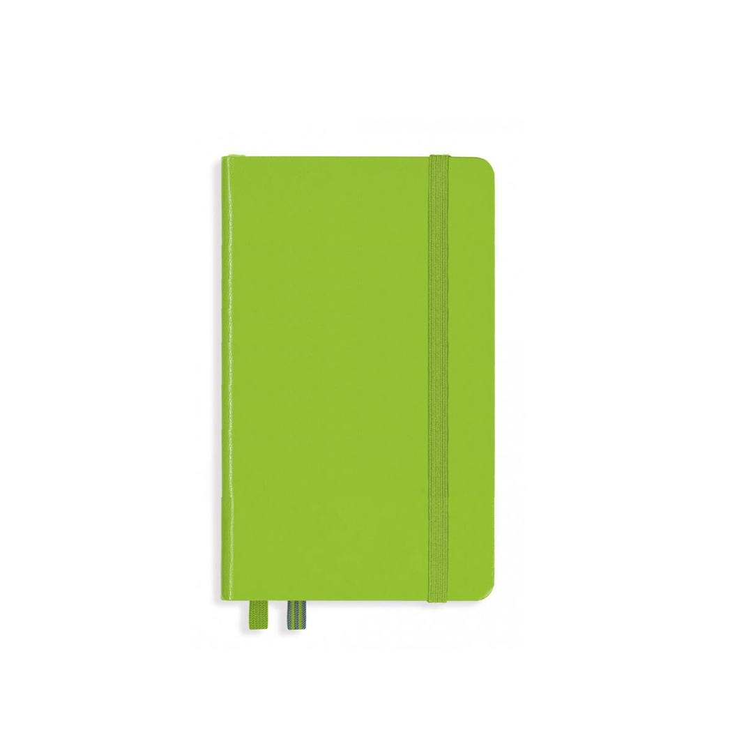 Leuchtturm1917 A6 Pocket Hardcover Notebook - Lime / Ruled