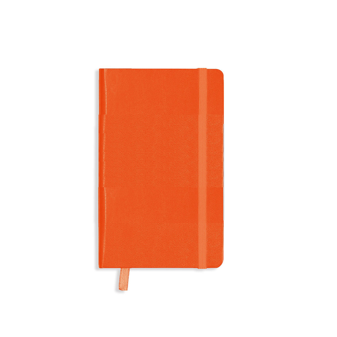 Leuchtturm1917 Kulit Keras A6 Poket Notebook Jingga - Diperintah