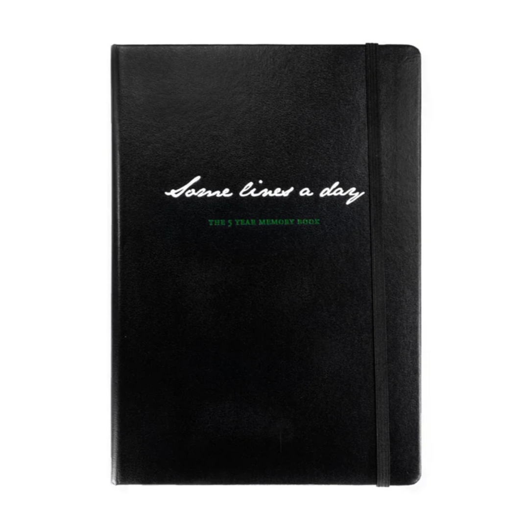 Leuchtturm1917 Some Lines A Day A5 中号笔记本黑色