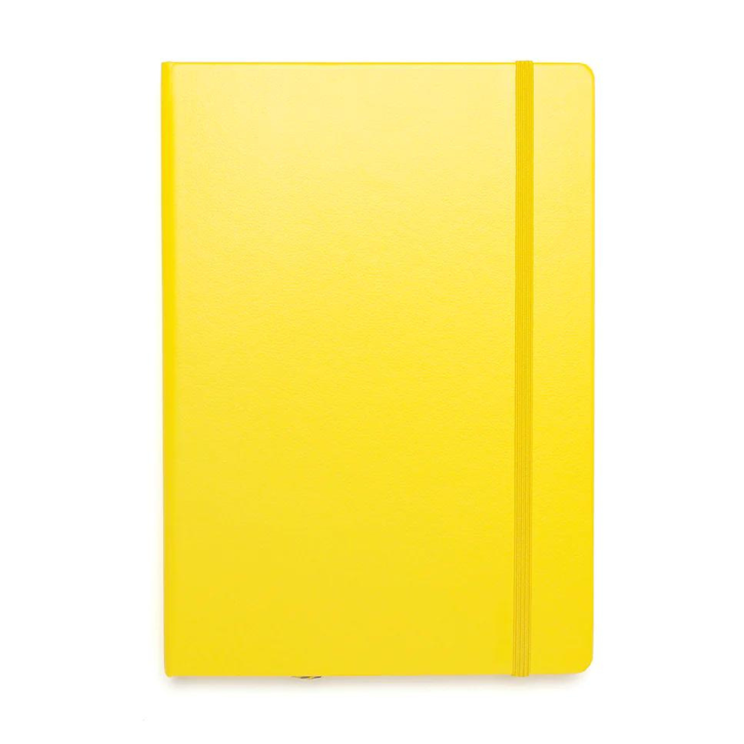 Leuchtturm1917 A5 Medium Hardcover Notebook - Lemon / Ruled