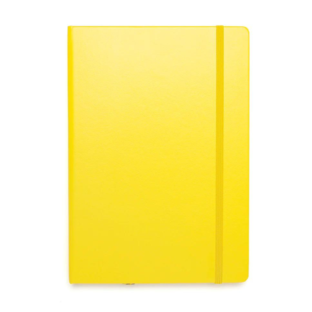 Leuchtturm1917 精装 A5 中号笔记本 柠檬色 - 纯色