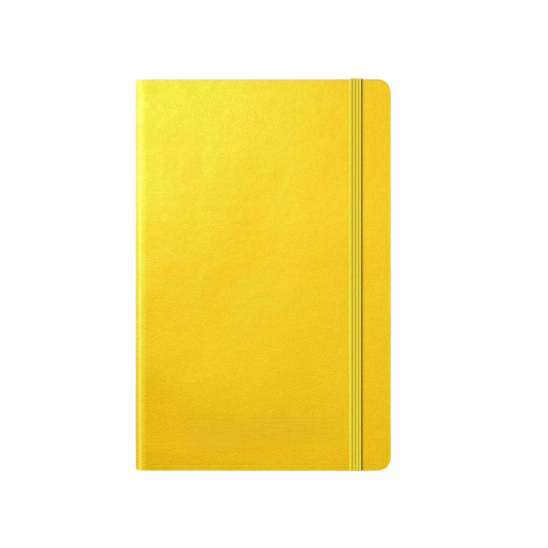 Leuchtturm1917 Kulit lembut B6+ Notebook Lemon - Bertitik