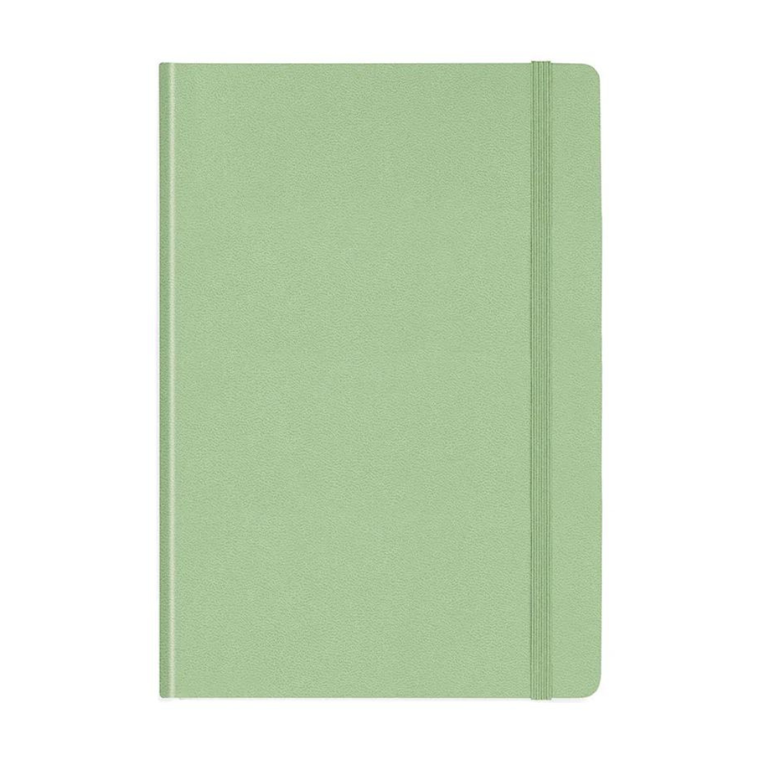 Leuchtturm1917 Kulit Keras A5 Notebook Sederhana Sage - Plain