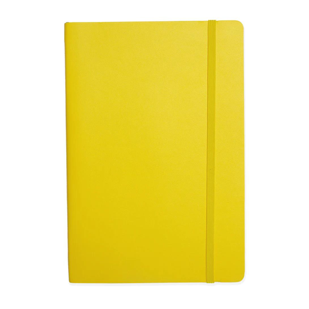 Leuchtturm1917 A5 Medium Softcover Notebook - Lemon / Dotted