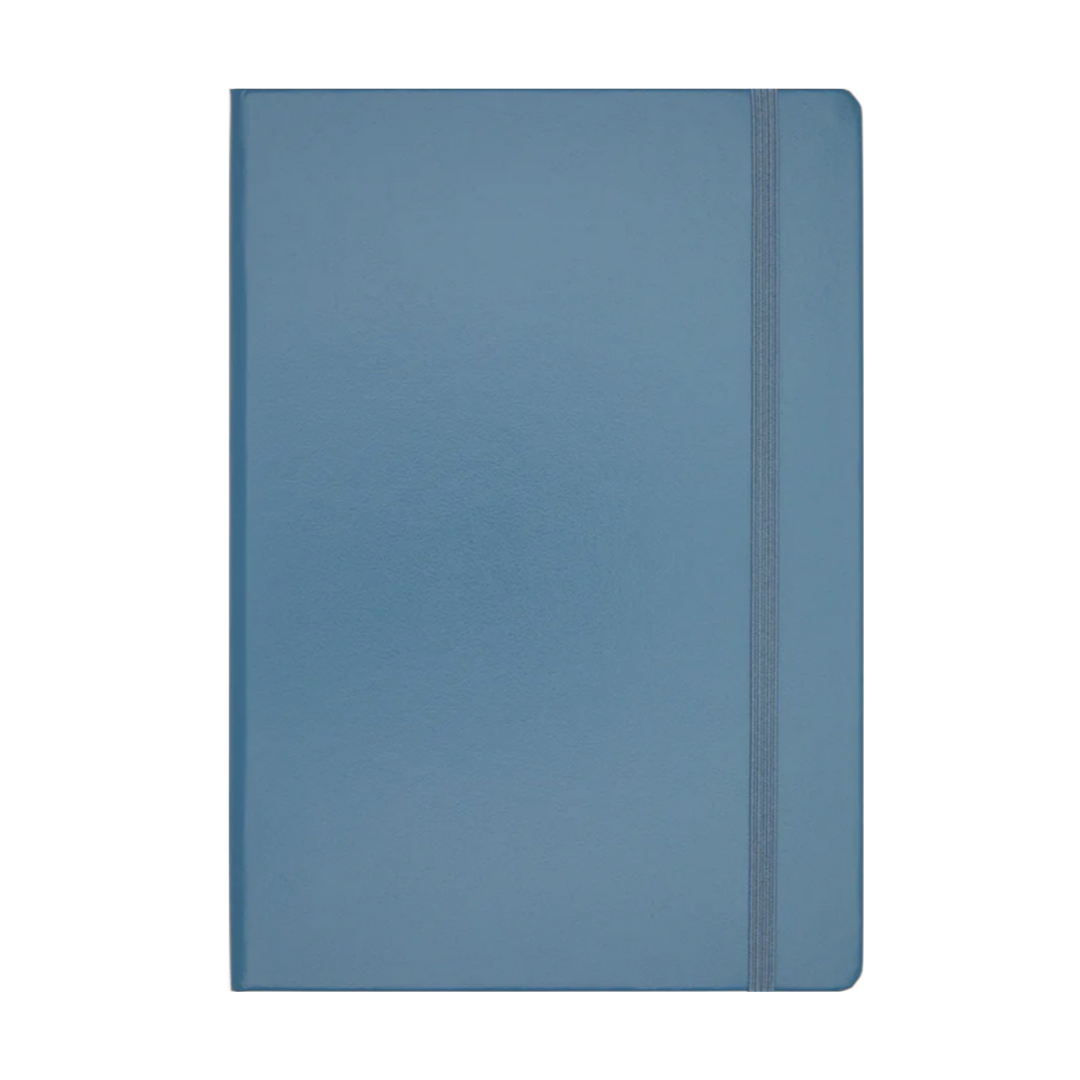 Leuchtturm1917 精装 A5 中号笔记本石蓝 - 直纹