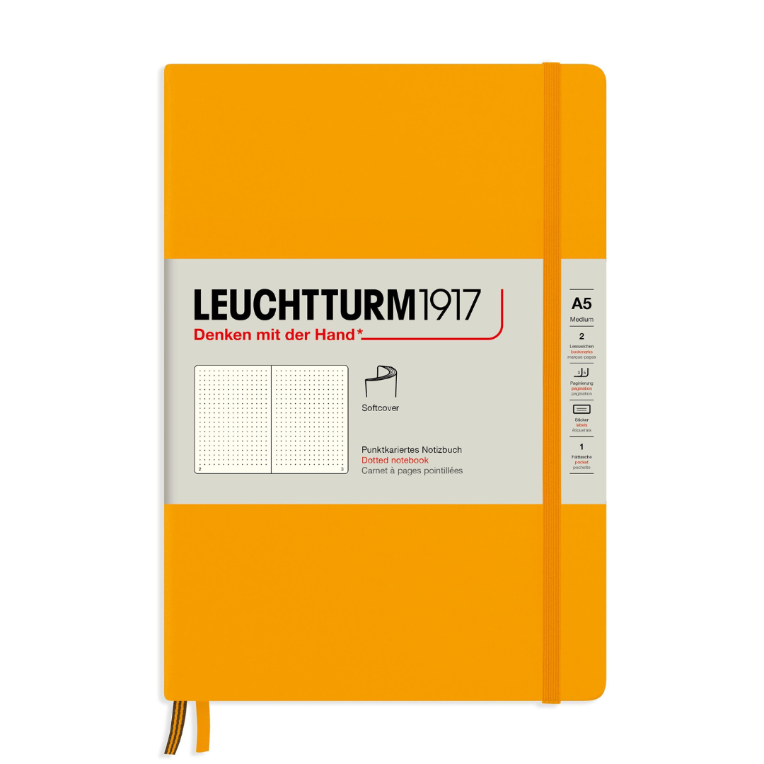 Leuchtturm1917 Softcover A5 Medium Notebook Rising Sun - 点状
