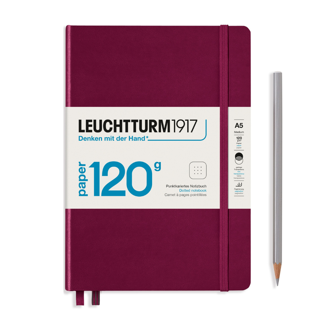 Leuchtturm1917 120G版笔记本端口红点