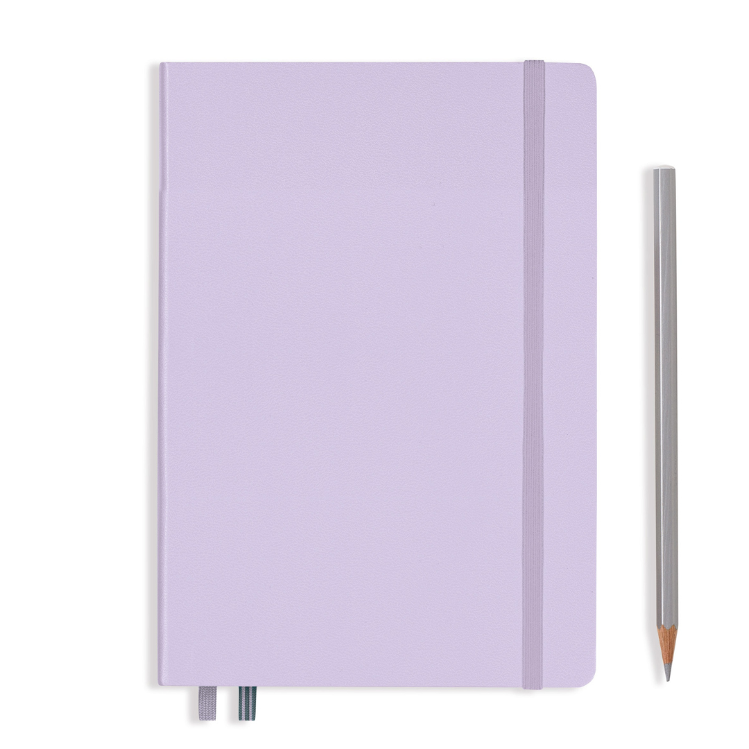 Leuchtturm1917 A5 Medium Hardcover Notebook - Lilac / Ruled