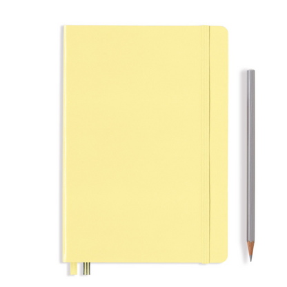 Leuchtturm1917 A5 Medium Hardcover Notebook - Vanilla / Plain