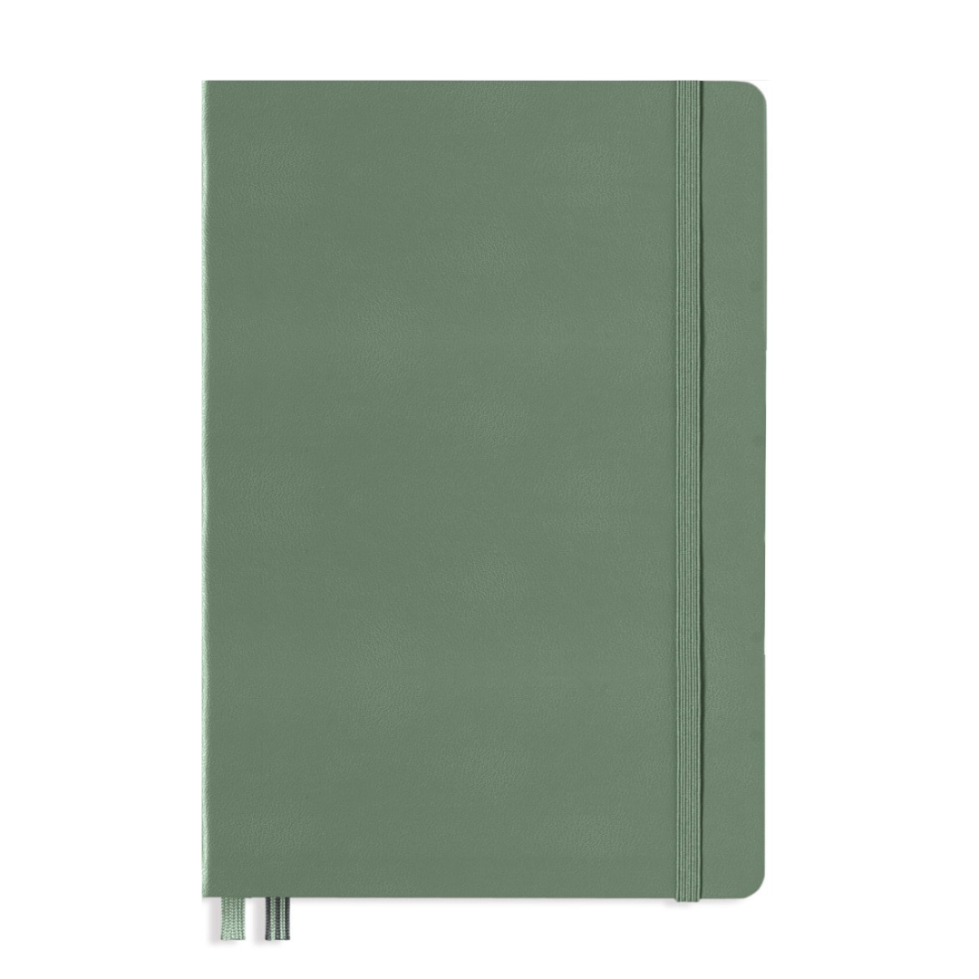 Leuchtturm1917 精装 A5 中号笔记本橄榄色 - 圆点