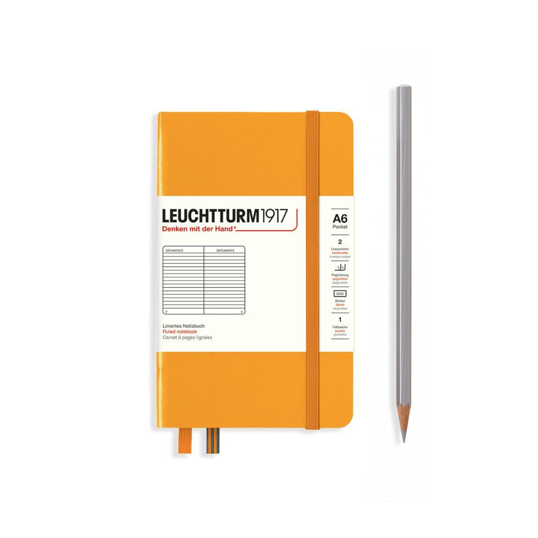 Leuchtturm1917 精装 A6 袖珍笔记本 Rising Sun - 直纹