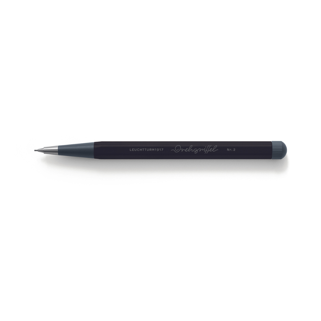 Leuchtturm Drehgriffel Nr. 2 Mechanical Pencil - Black
