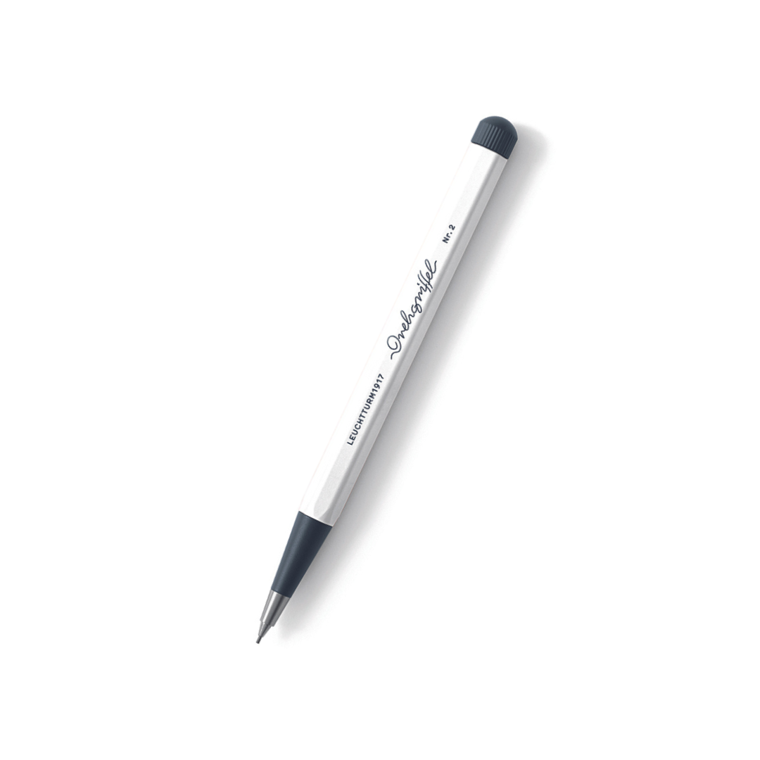 Leuchtturm Drehgriffel Nr. 2 Mechanical Pencil - White