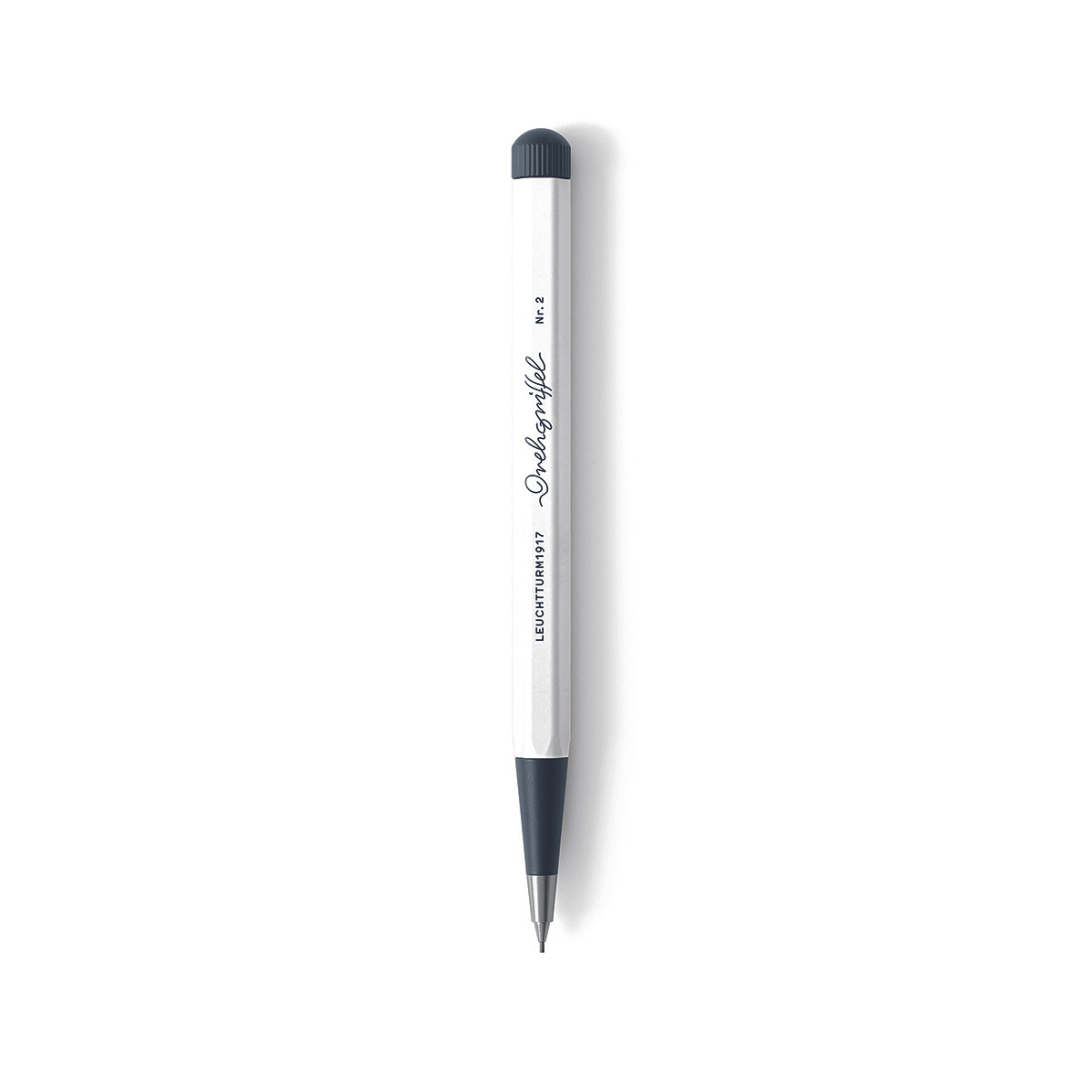 Leuchtturm Drehgriffel Nr. 2 Mechanical Pencil - White