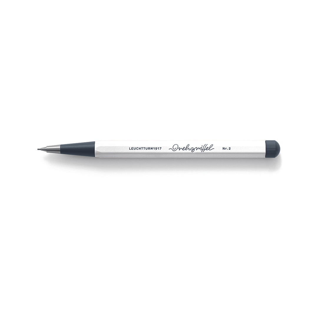 Leuchtturm Drehgriffel Nr. 2 Mechanical Pencil - White