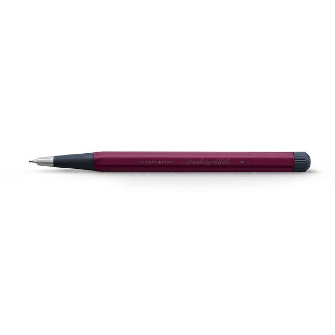 Leuchtturm Drehgriffel Nr. 2 Mechanical Pencil - Port Red