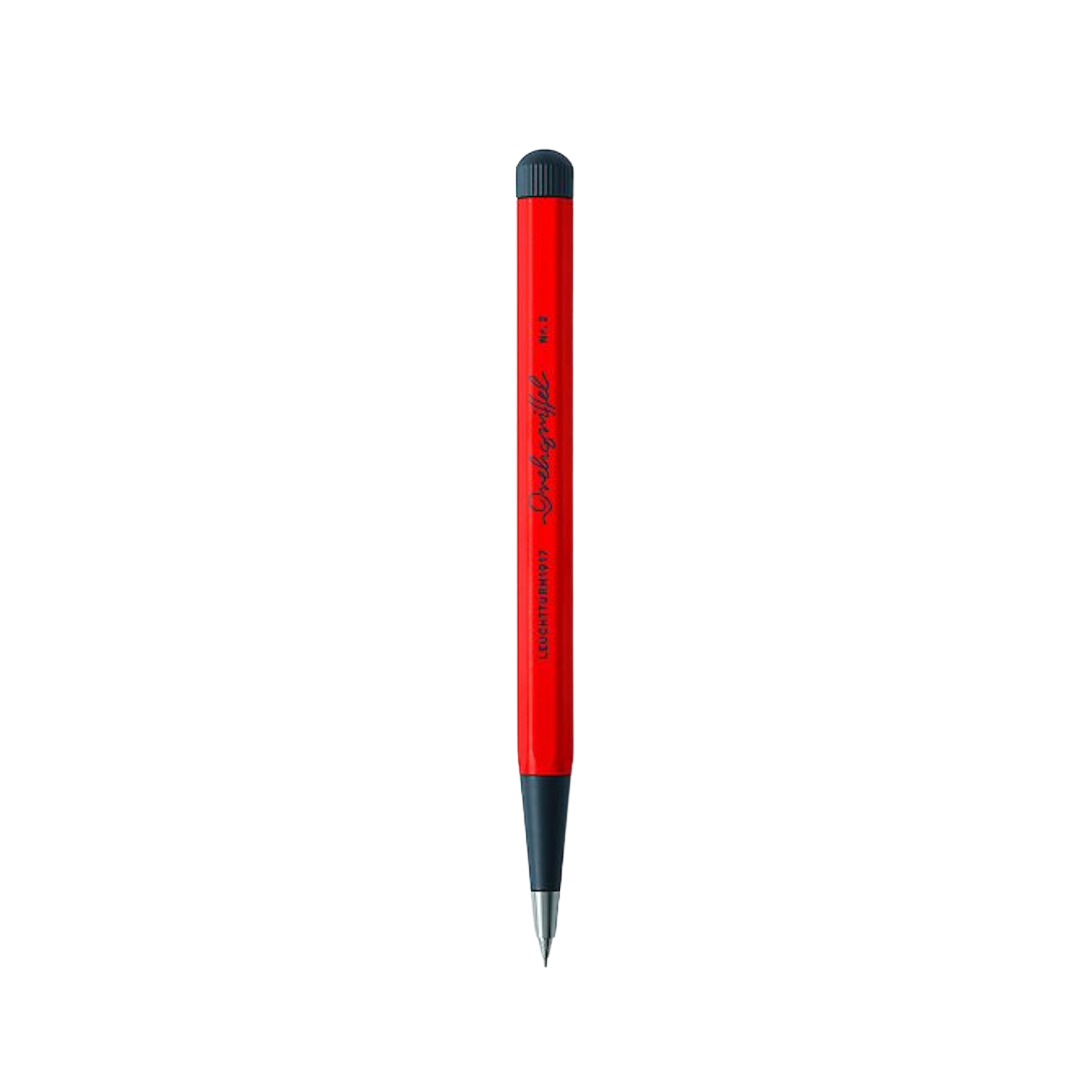 Leuchtturm Drehgriffel Nr. 2 Mechanical Pencil - Red