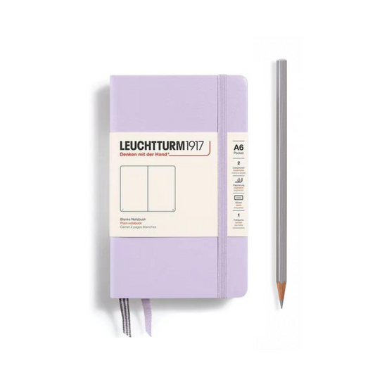 Leuchtturm1917 A6 Pocket Hardcover Notebook - Lilac / Plain