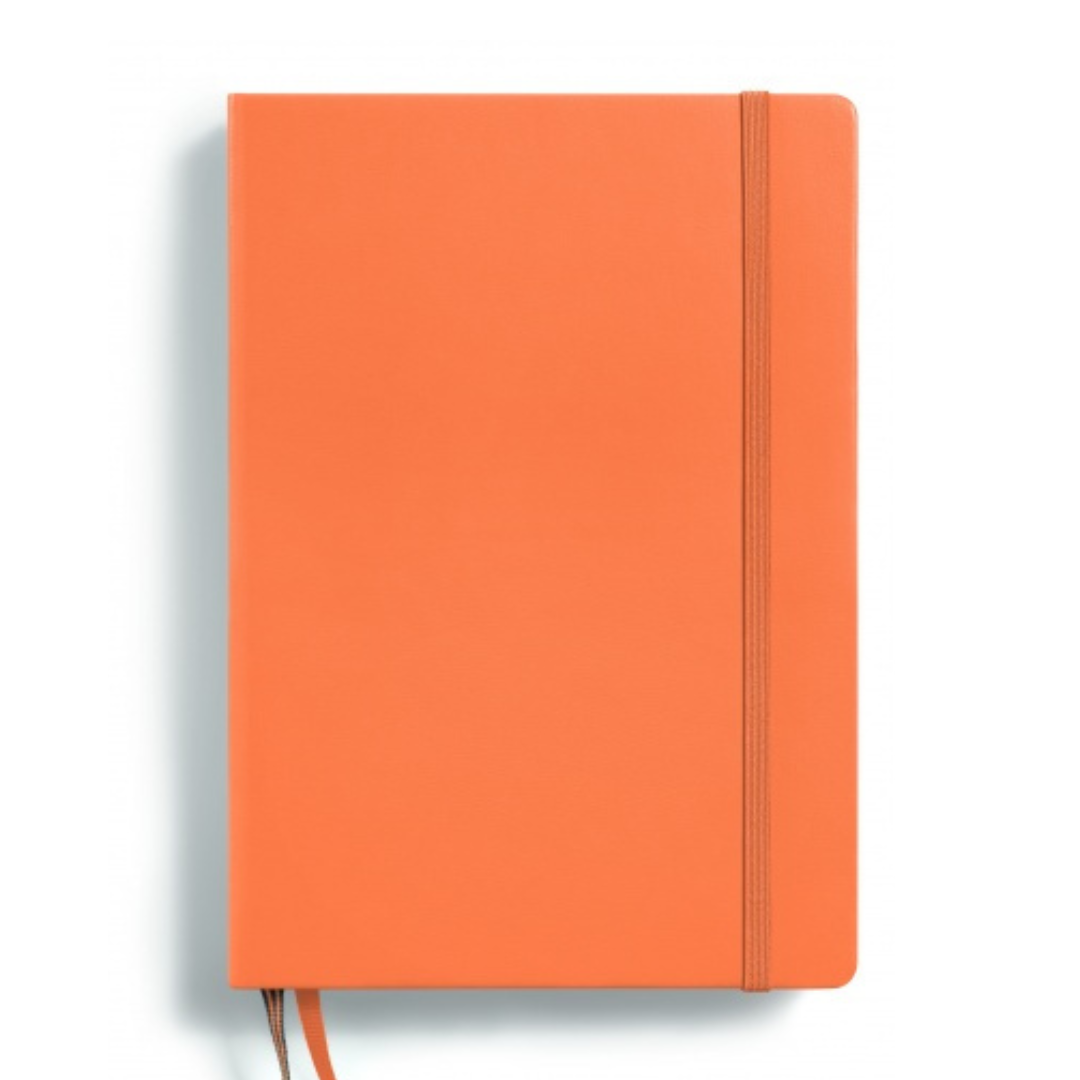 Leuchtturm1917 Recombine A5 Medium Softcover Notebook - Apricot / Dotted