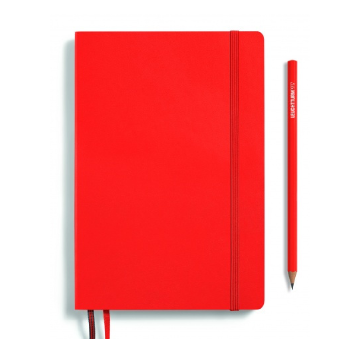 Leuchtturm1917 Recombine A5 Medium Softcover Notebook - Lobster / Dotted