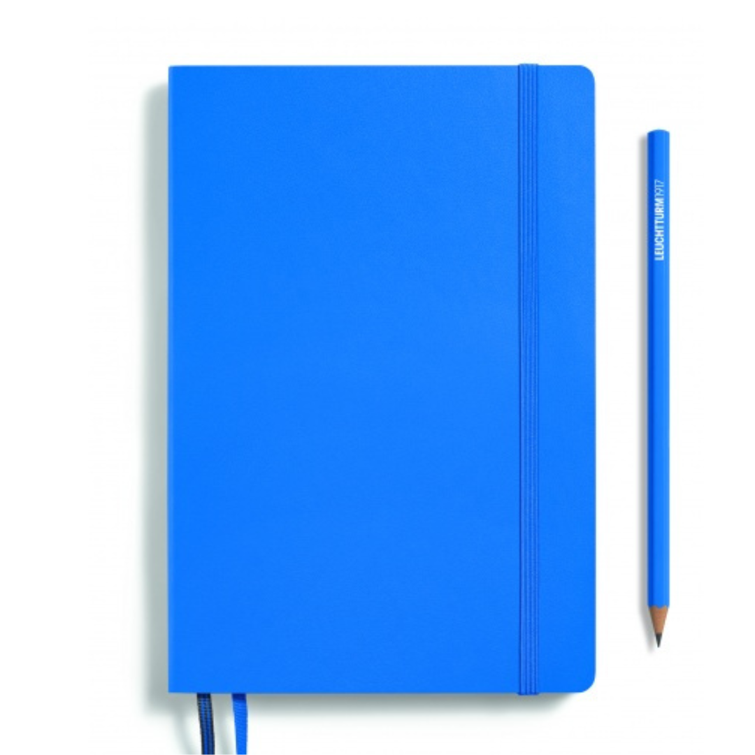 Leuchtturm1917 Recombine A5 Medium Softcover Notebook - Sky / Dotted