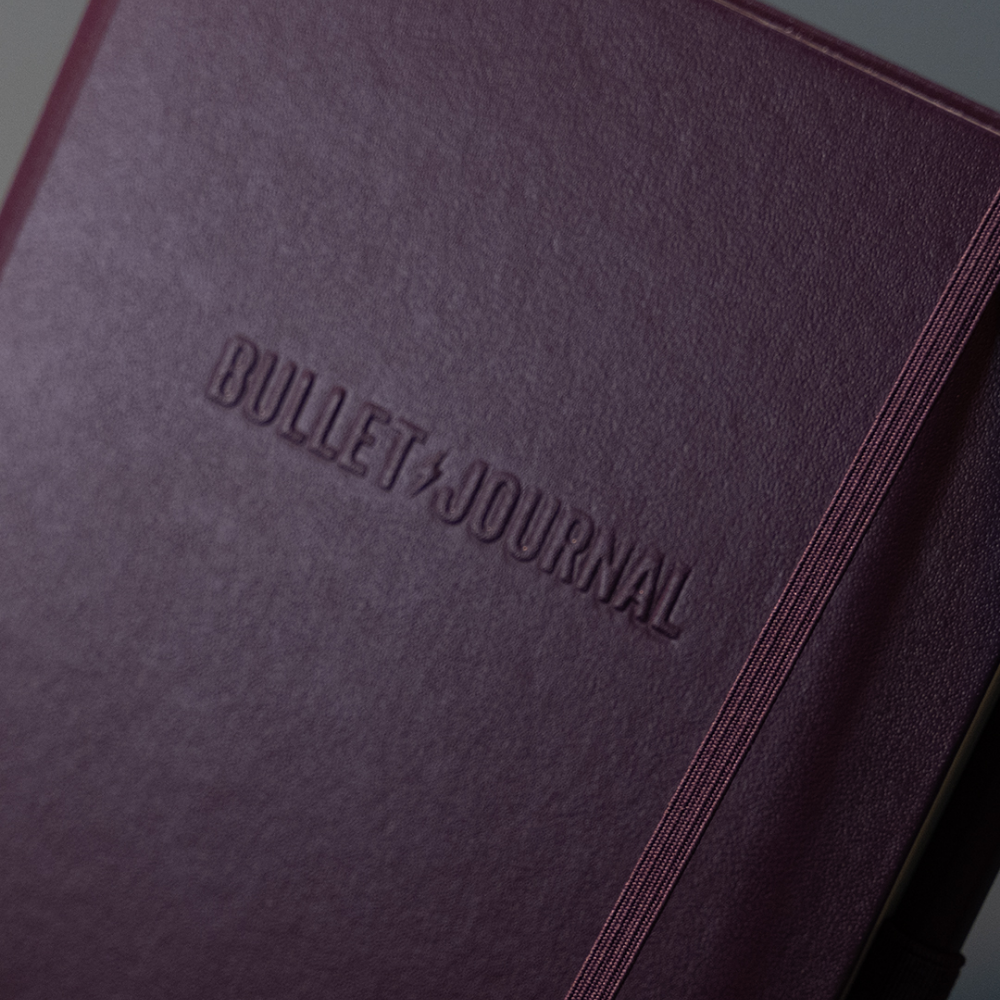 Leuchtturm1917 Bullet Journal Edition 2 A5 Medium Hardcover Notebook - Dotted / Purple