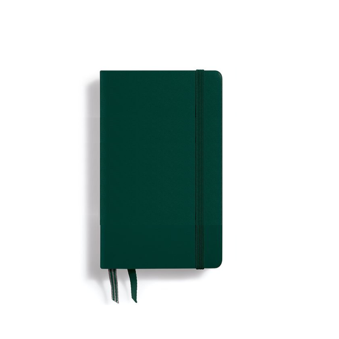Leuchtturm1917 A6 Pocket Hardcover Notebook - Ruled / Forest Green