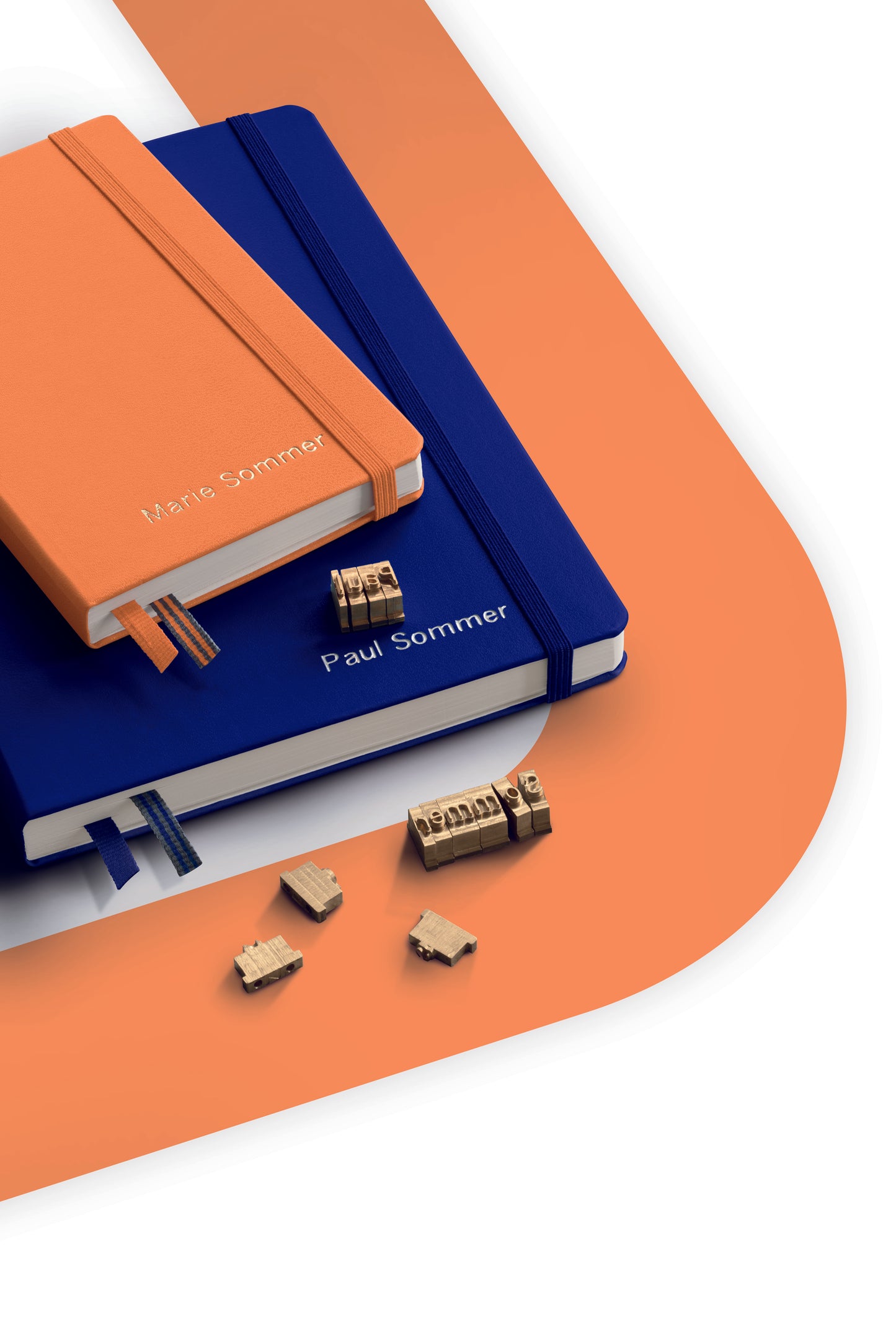 Leuchtturm1917 Recombine A5 Medium Hardcover Notebook - Apricot / Dotted
