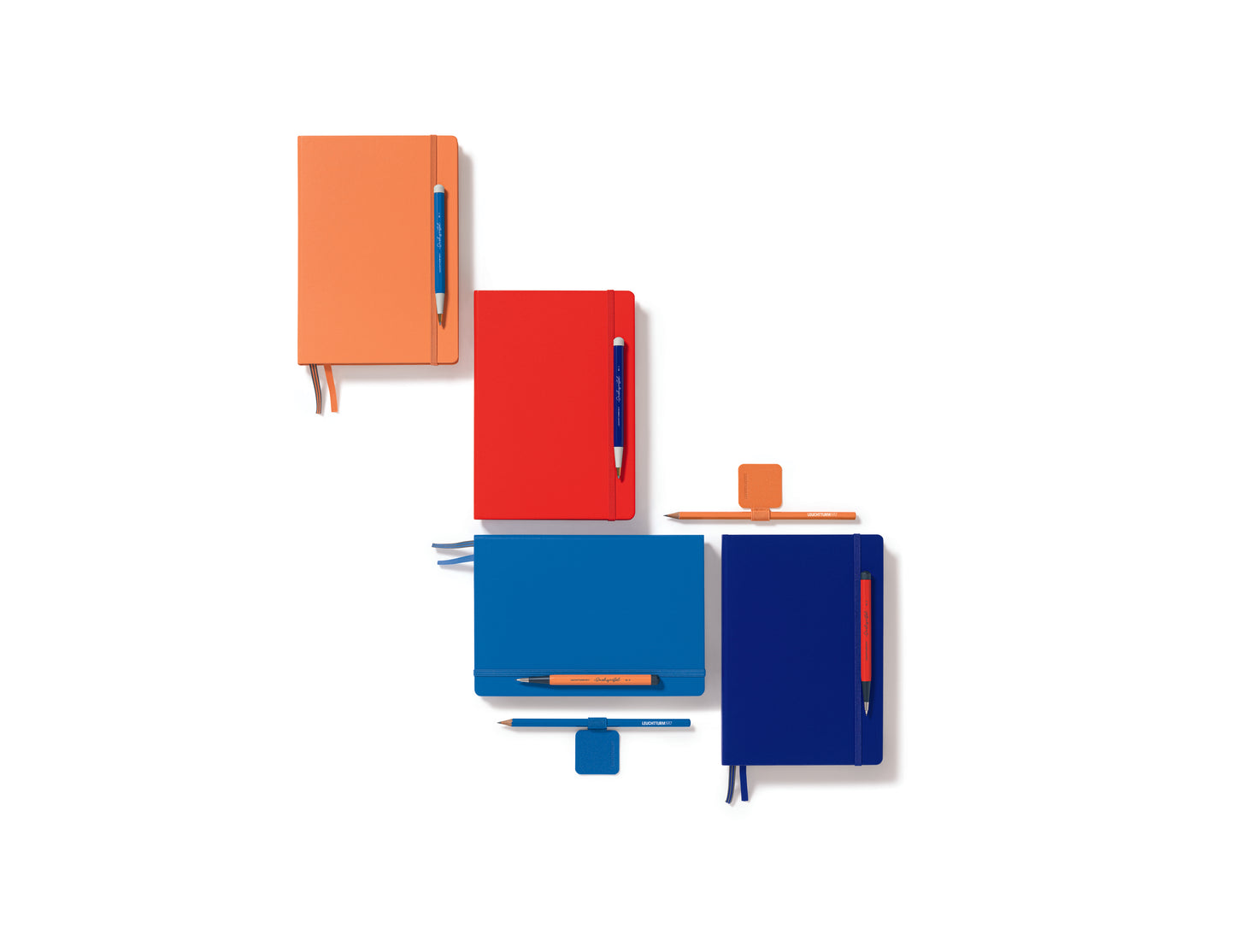 Leuchtturm1917 Recombine A5 Medium Hardcover Notebook - Apricot / Dotted
