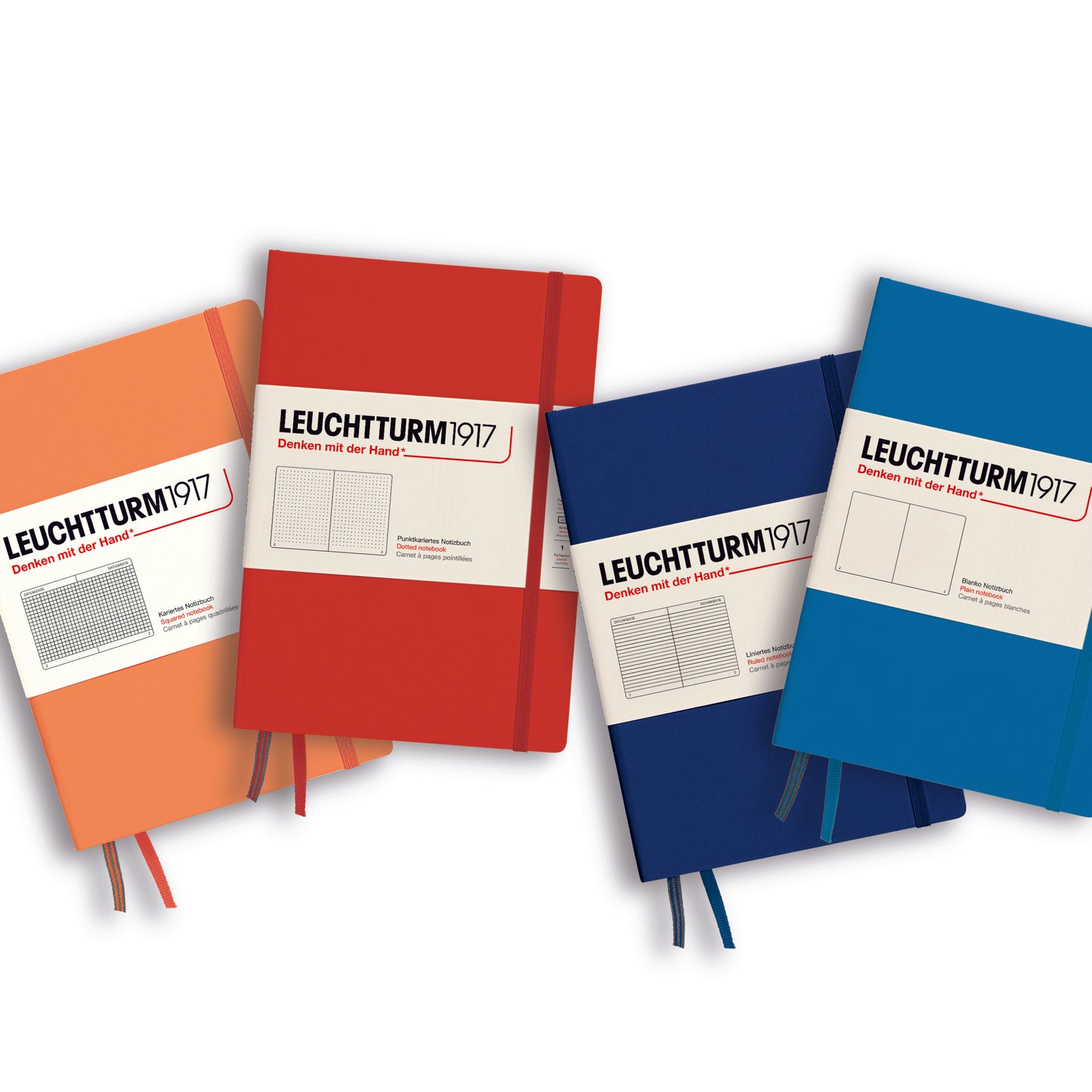 Leuchtturm1917 Recombine A5 Medium Softcover Notebook - Apricot / Dotted