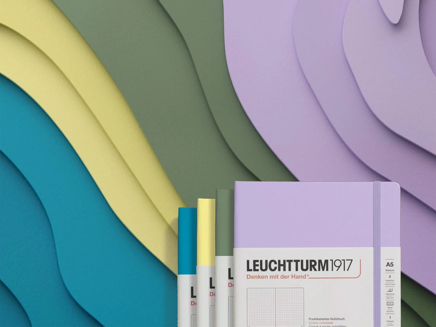 Leuchtturm1917 A6 Pocket Hardcover Notebook - Lilac / Plain