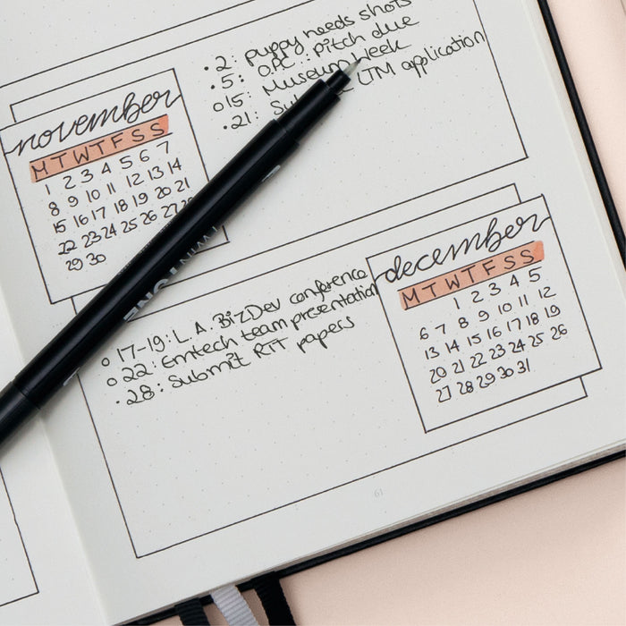 Leuchtturm1917 Bullet Journal Edition 2 A5 Medium Hardcover Notebook - Dotted / Green23