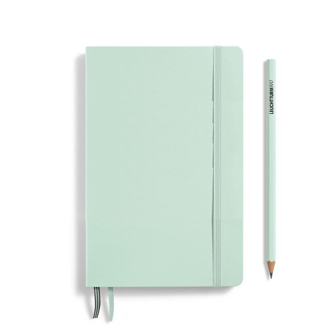 Leuchtturm1917 B6+ Softcover Paperback Notebook - Dotted / Mint Green