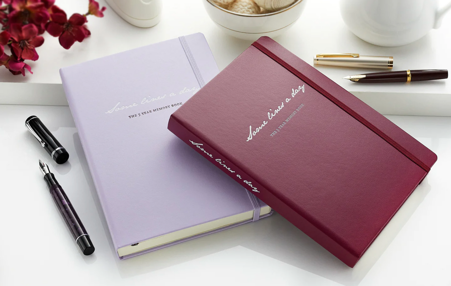 Leuchtturm1917 Some Lines A Day A5中号笔记本粉