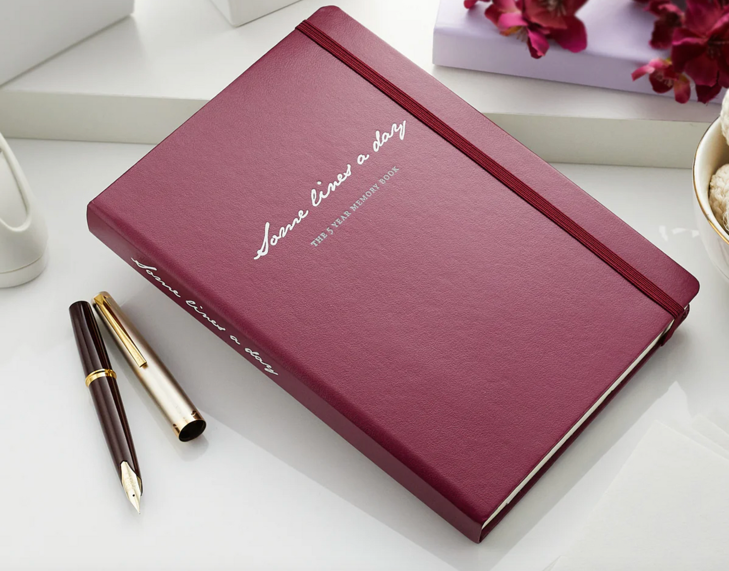 Leuchtturm1917 Some Lines A Day A5中号笔记本粉