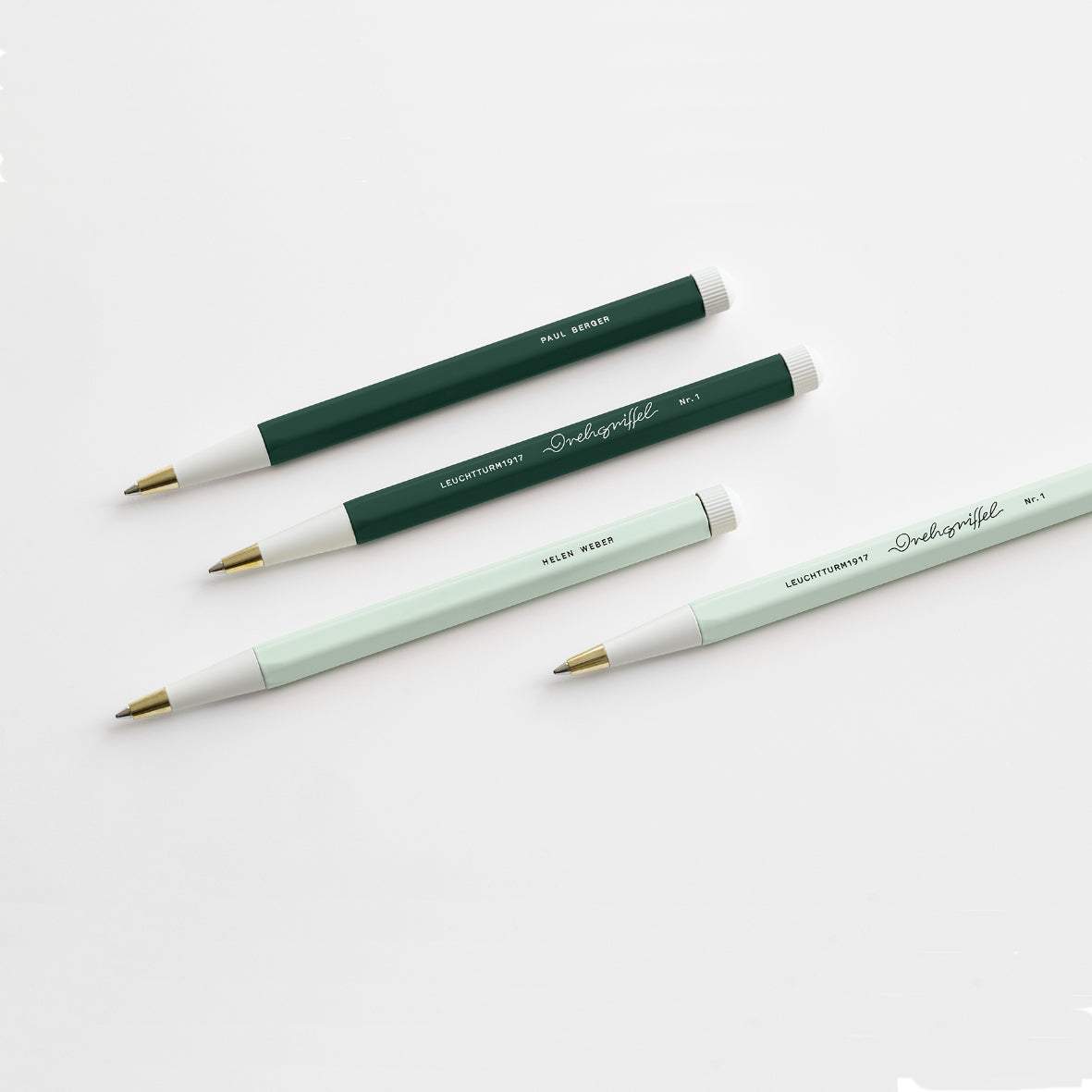 Leuchtturm1917 Natural Colours Drehgriffel Nr. 1 Ballpoint Pen - Forest Green