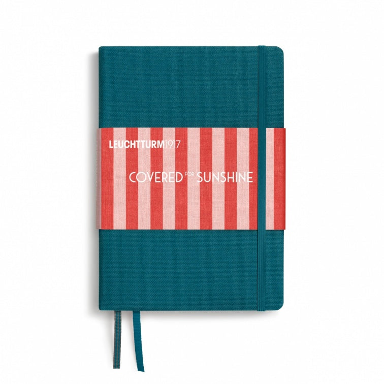 Leuchtturm1917 Covered for Sunshine Notebook Medium A5 Dotted - Atlantic