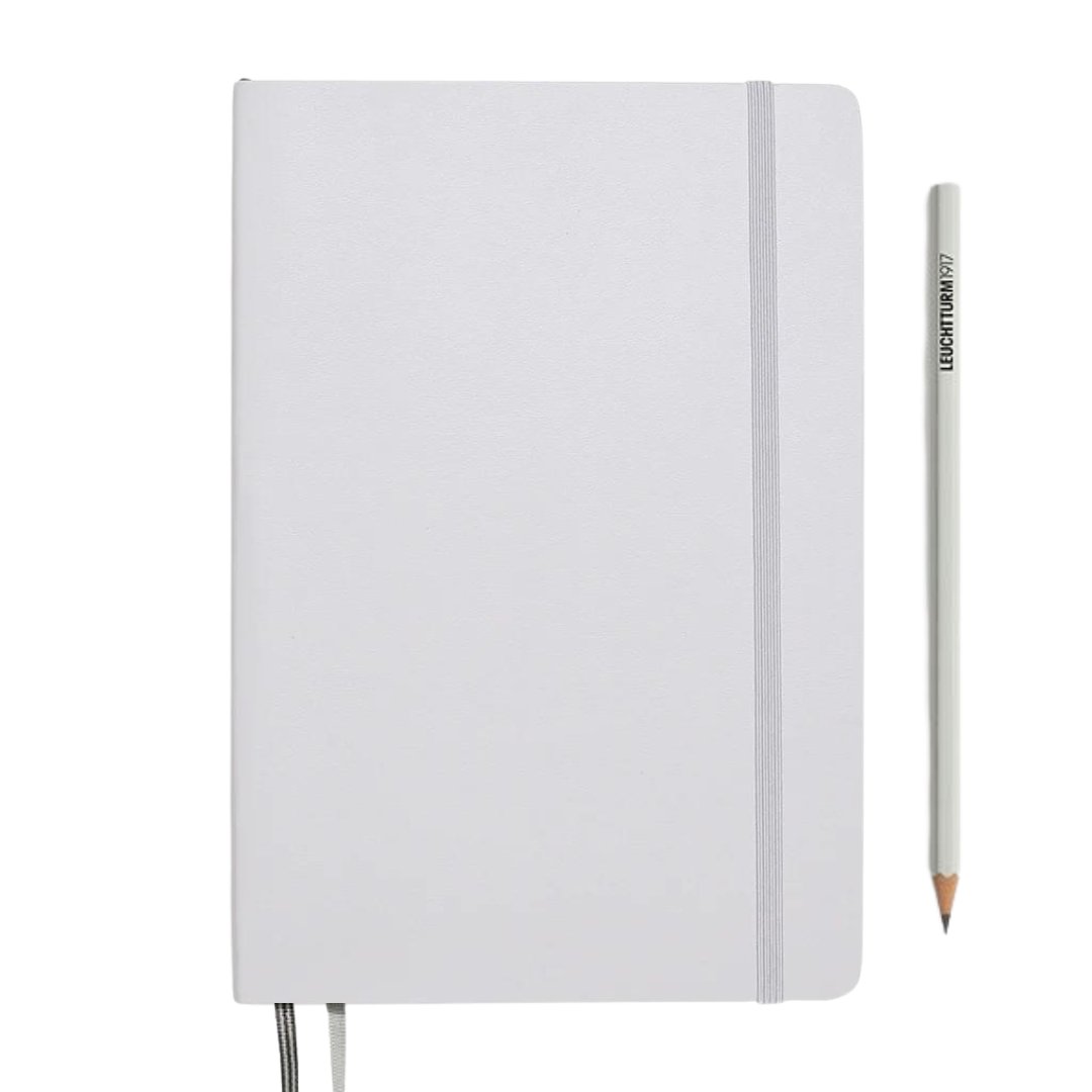 Leuchtturm1917 A5 Medium Softcover Notebook - Plain / Light Grey