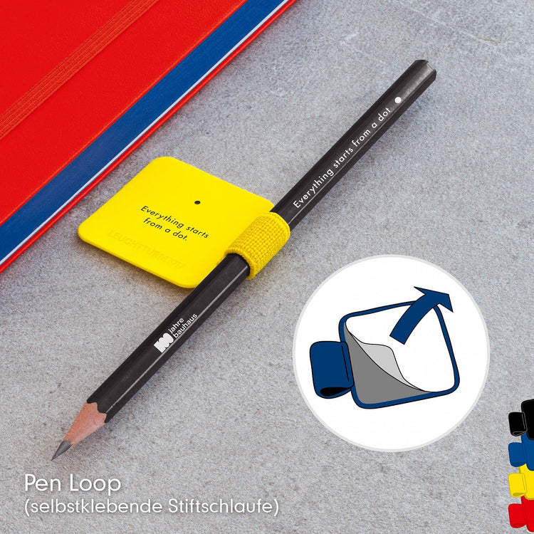 Leuchtturm1917 Bauhaus 100 Pen Loop Lemon
