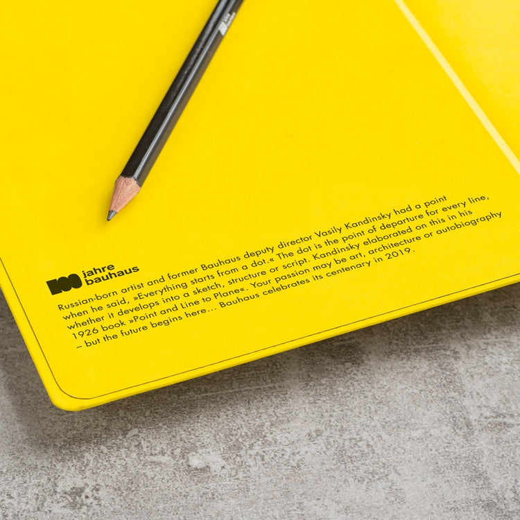 Leuchtturm1917 Bauhaus 100 Hardcover A5 Medium Notebook Red