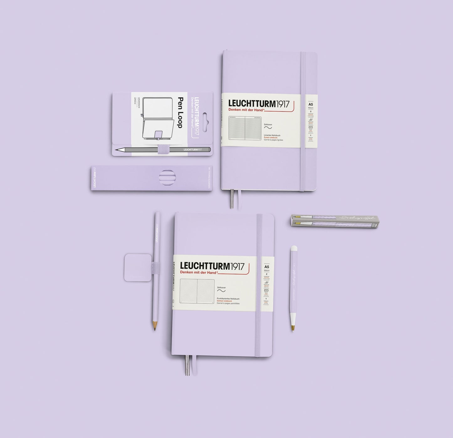 Leuchtturm1917 Pen Loop 丁香花