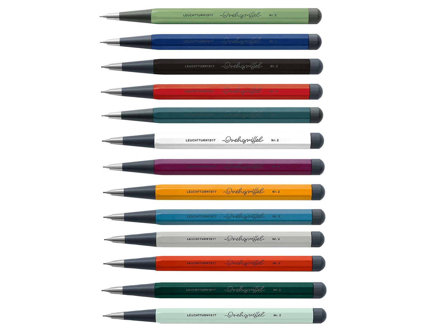 Leuchtturm Drehgriffel Nr. 2 Mechanical Pencil - Black