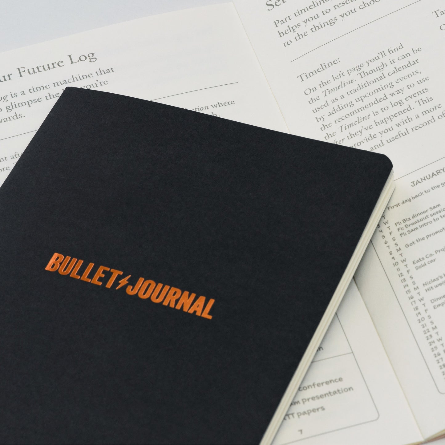 Leuchtturm1917 Bullet Journal Edition 2 A5 中号笔记本黑色