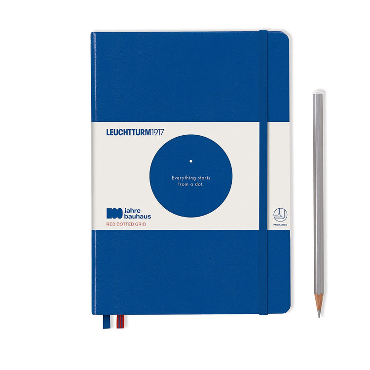 Leuchtturm1917 Bauhaus 100 Hardcover A5 Medium Notebook Royal Blue