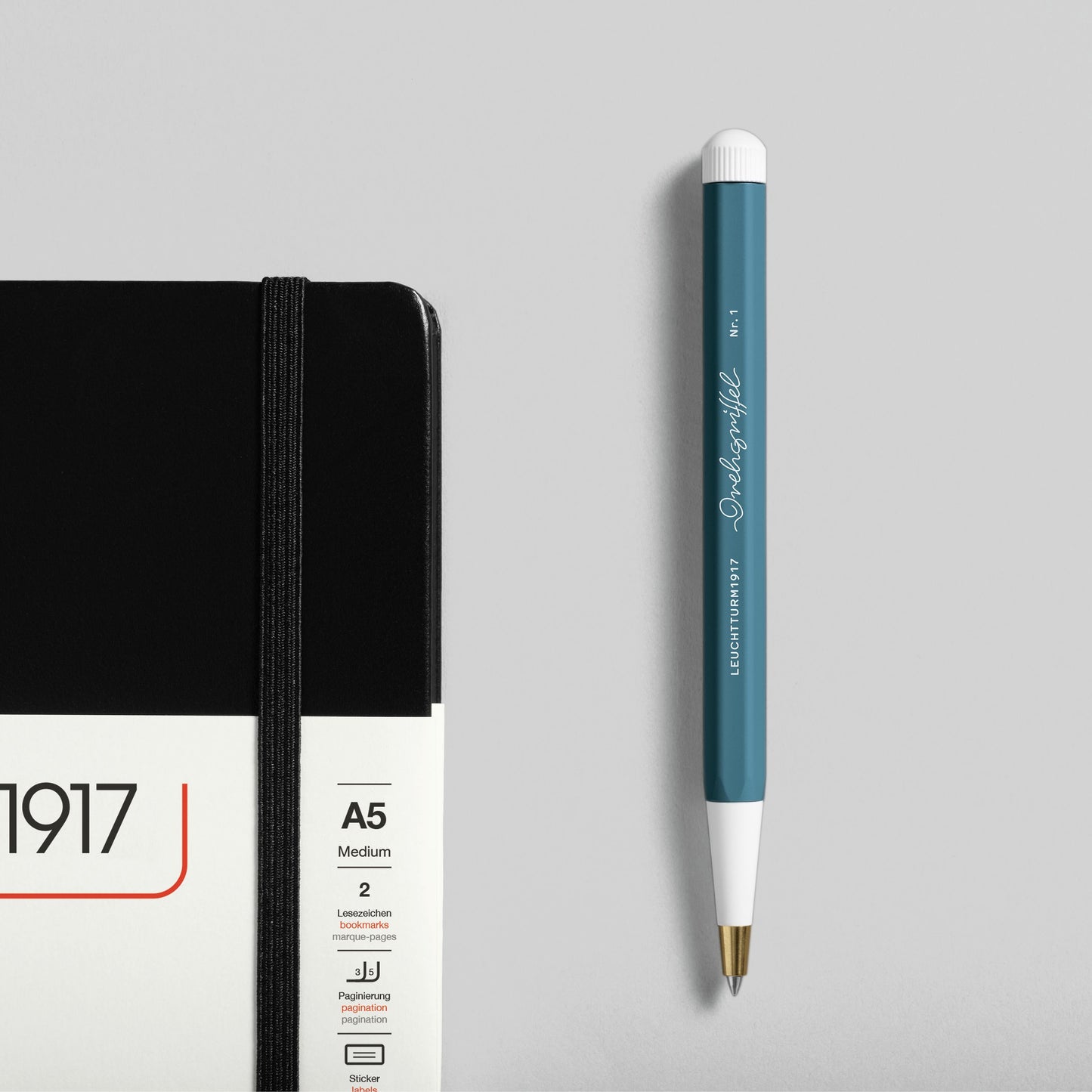 Leuchtturm1917 Drehgriffel Nr. 1 Gel Pen - Stone Blue