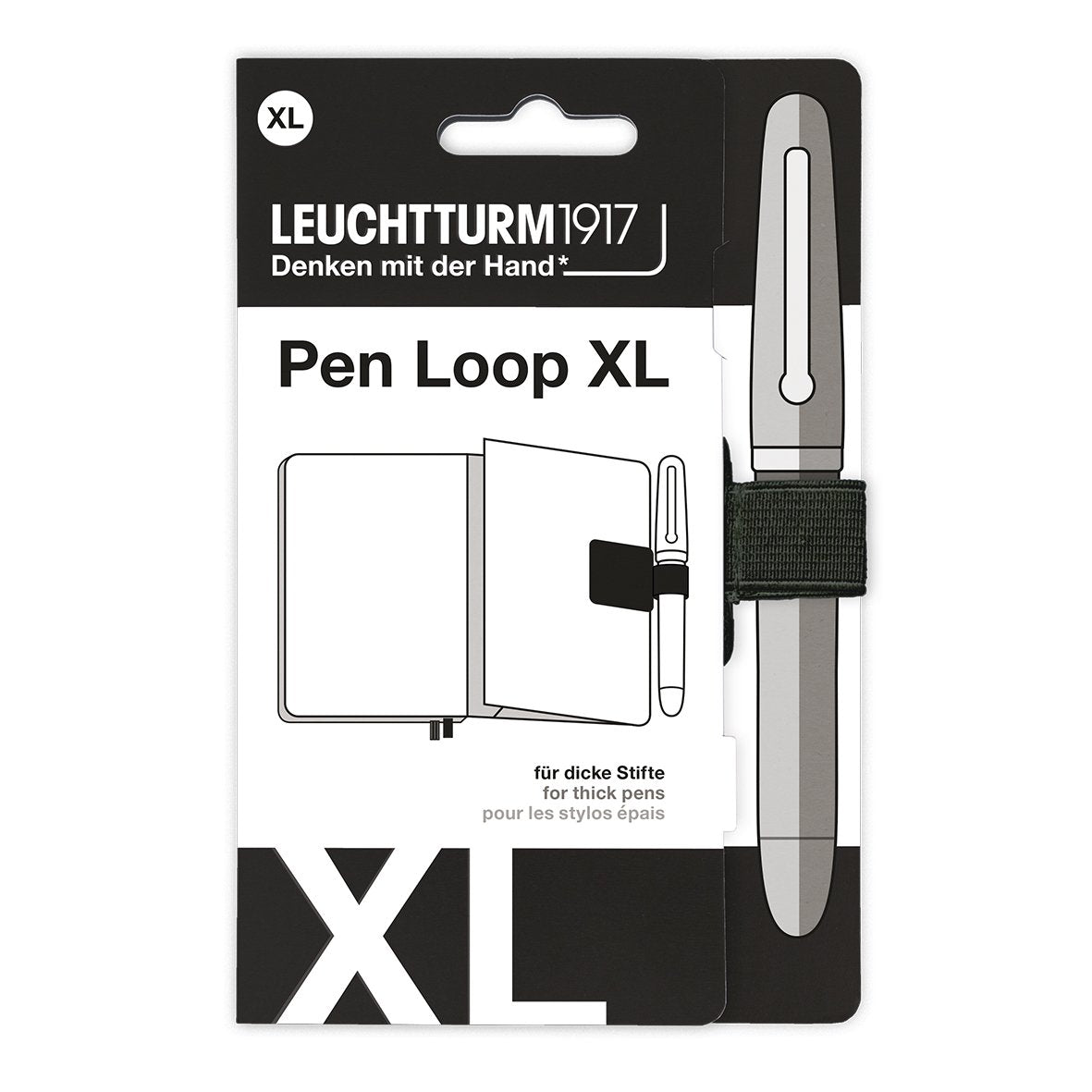 Leuchtturm1917 Pen Loop XL 黑色