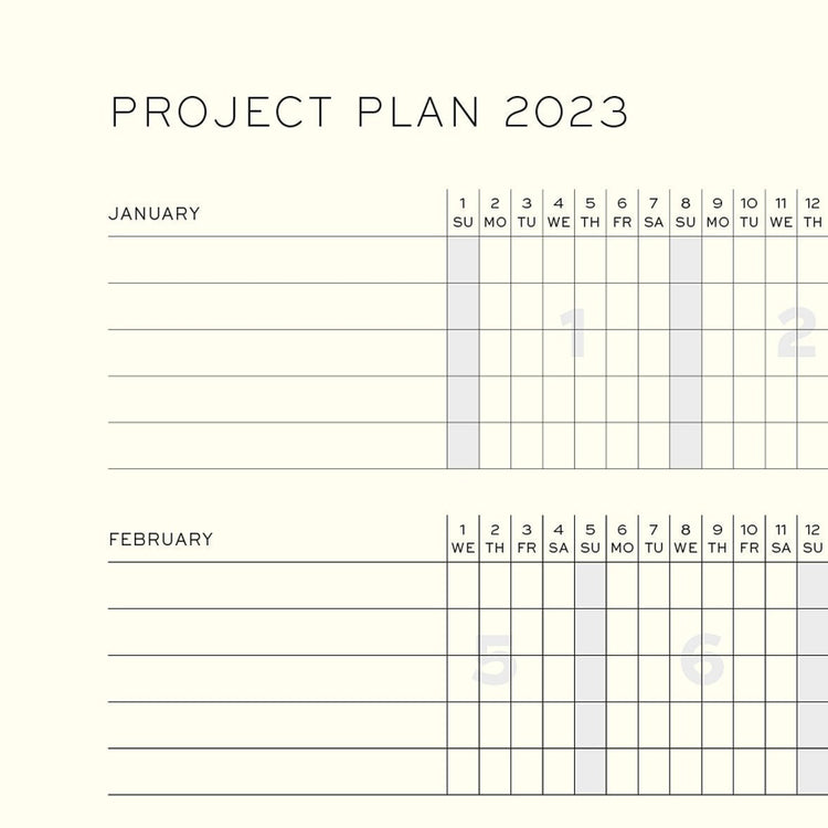 Leuchtturm1917 A5 Medium Weekly Planner & Notebook 2023 Rising Sun